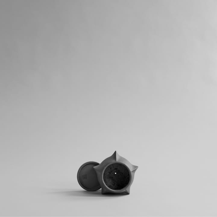 Arket doniczka petit Ø12,8 cm - Dark Grey - 101 Copenhagen