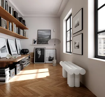 Ławka Hiro - Off white - 101 Copenhagen