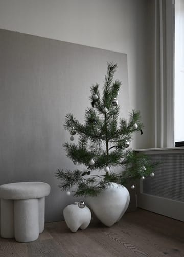 Big Foot taboret z owczej skóry - Złamana biel - 101 Copenhagen