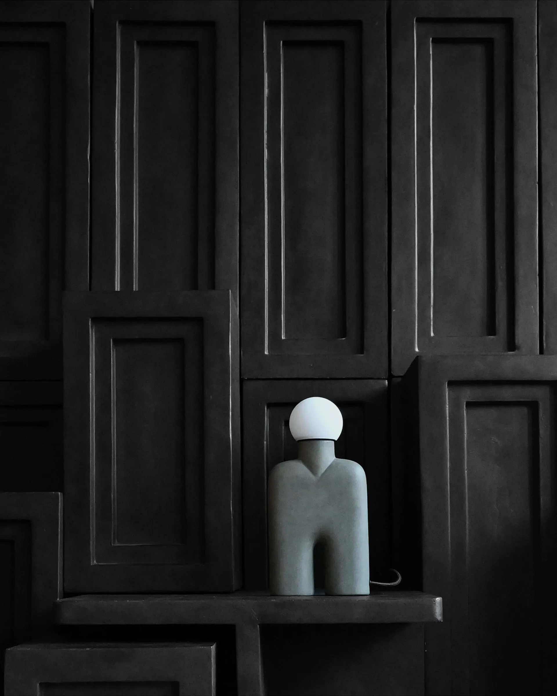 Cobra lampa stołowa 35 cm, Ciemnoszary 101 Copenhagen