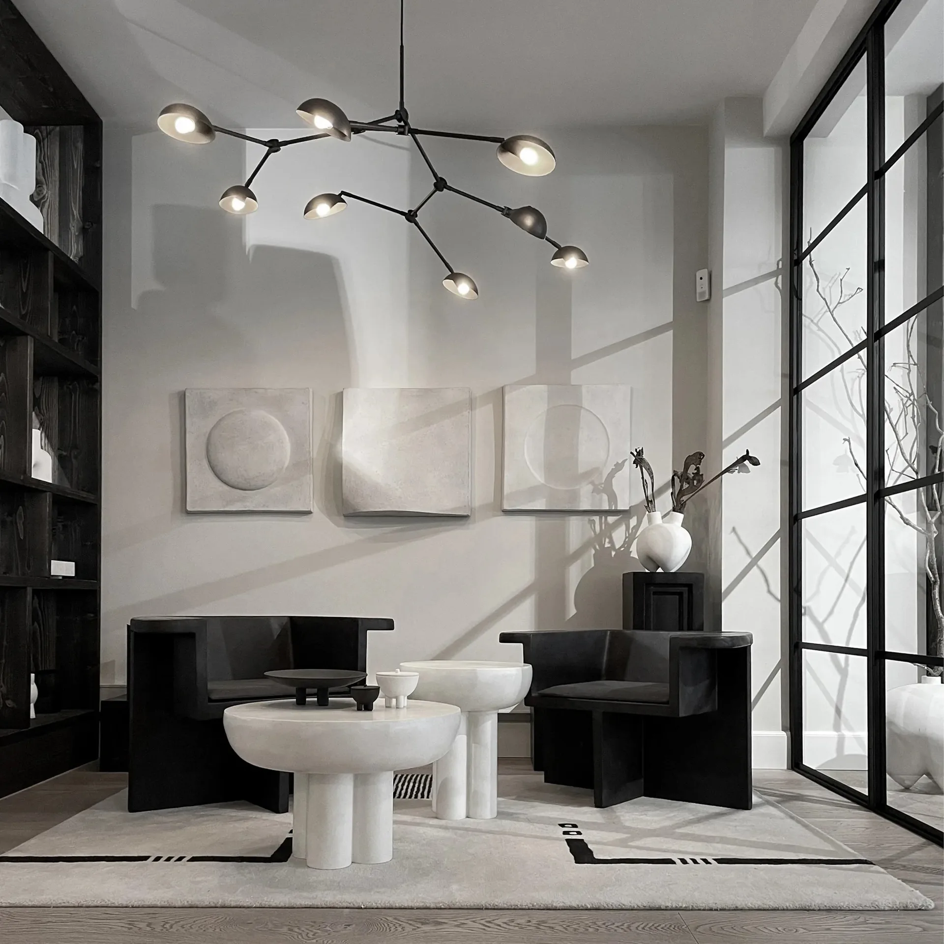 Crown niski stolik boczny Ø65 cm, Bone white 101 Copenhagen