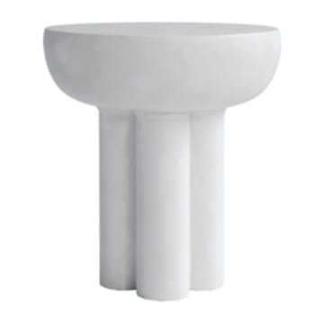 Crown wysoki stolik boczny Ø45 cm - Bone white - 101 Copenhagen
