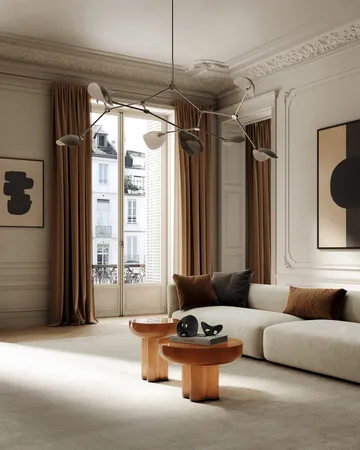 Crown wysoki stolik boczny Ø45 cm - Caramel - 101 Copenhagen