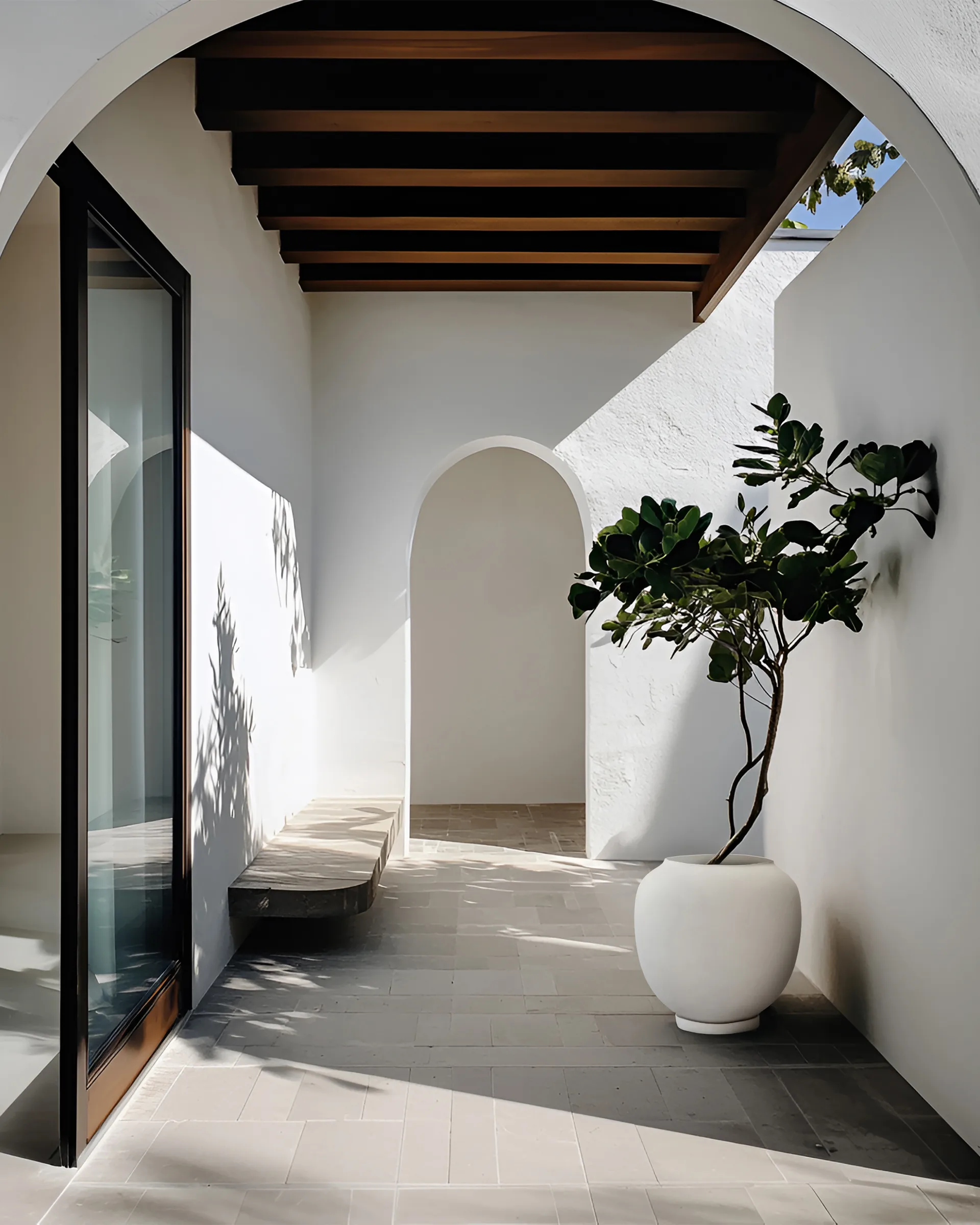 Donica duża Sunao 53 cm, Birch 101 Copenhagen