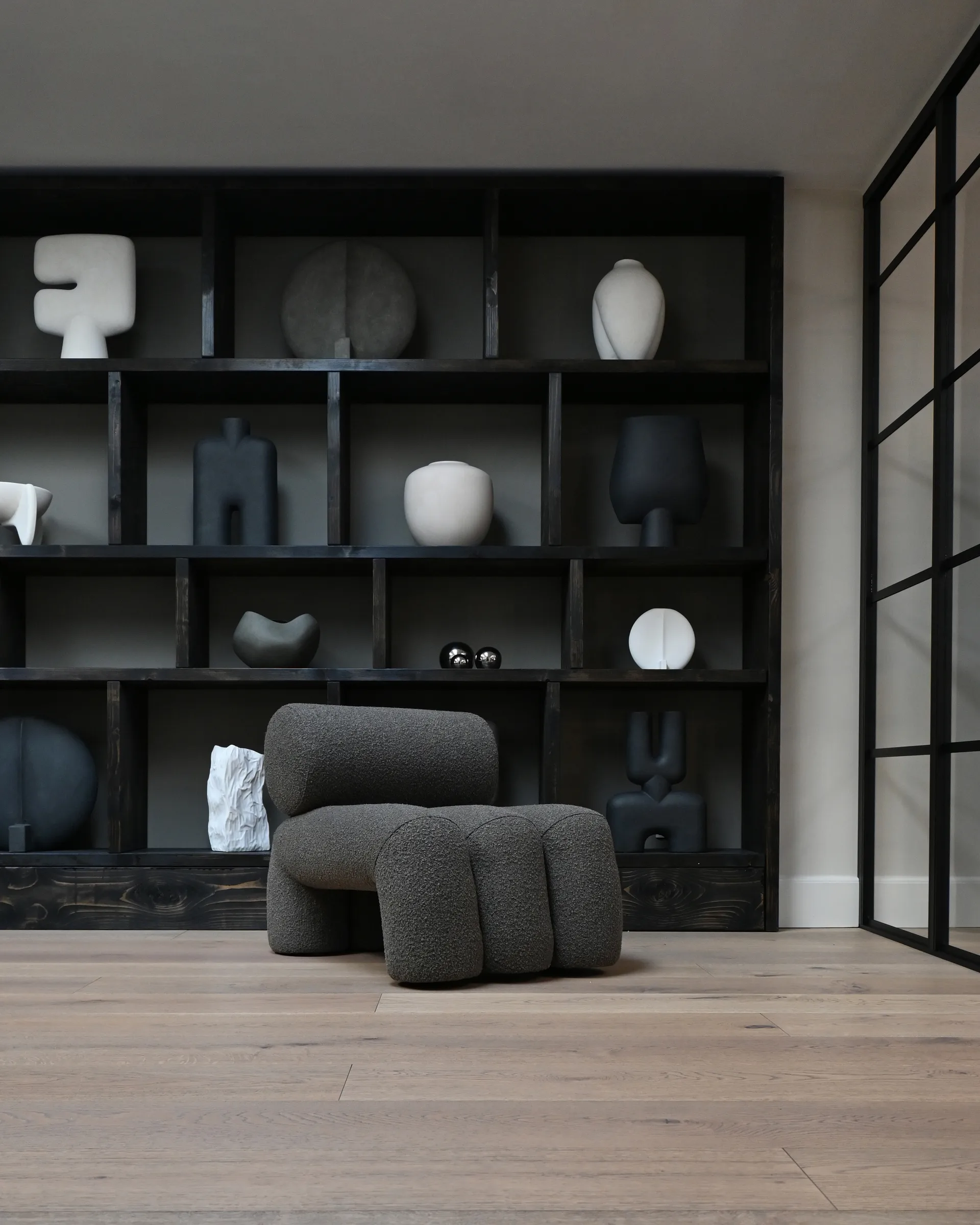 Foku Chair fotel, Deep taupe 101 Copenhagen