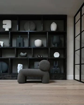 Foku Chair fotel - Deep taupe - 101 Copenhagen