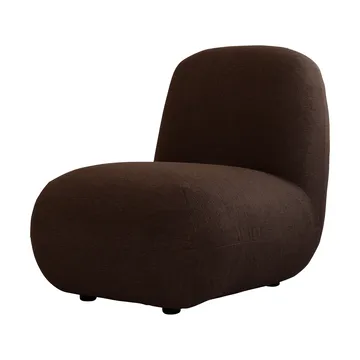 Fotel Toe Chair Flat 92x75 cm - Ciemnobrązowy - 101 Copenhagen