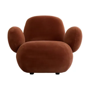 Fotel Toe Chair Flat 92x75 cm - Rust - 101 Copenhagen