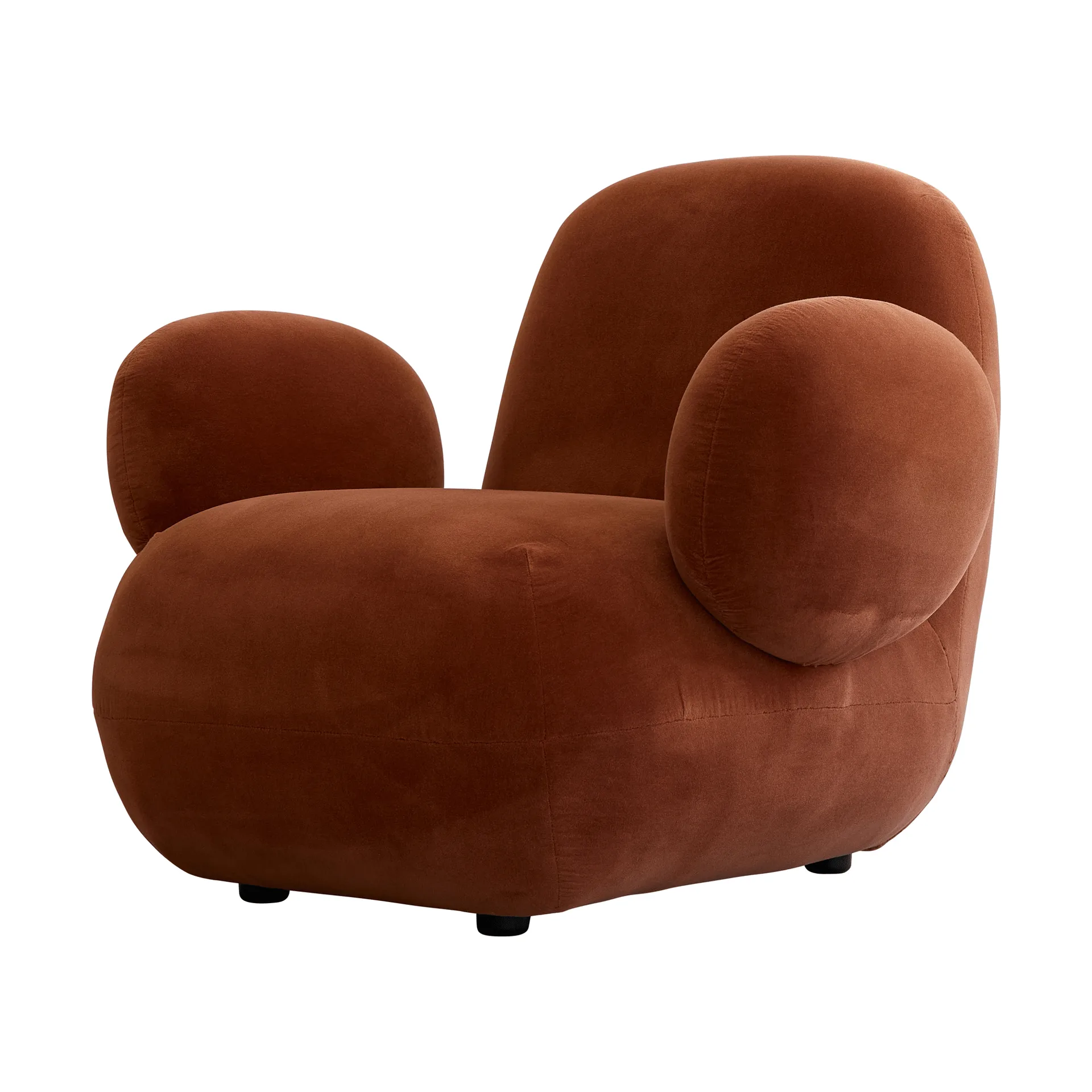 Fotel Toe Chair Flat 92x75 cm, Rust 101 Copenhagen
