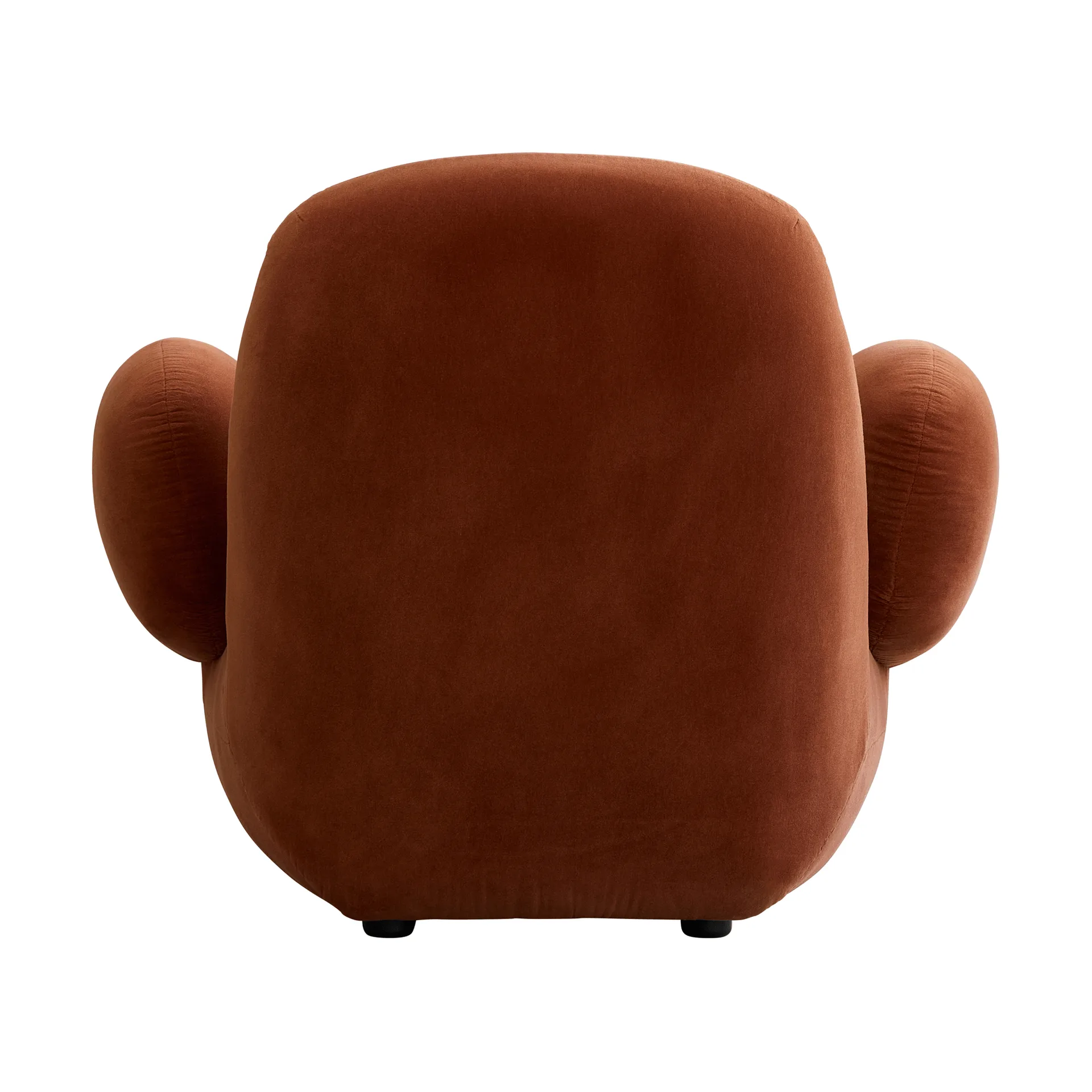 Fotel Toe Chair Flat 92x75 cm, Rust 101 Copenhagen