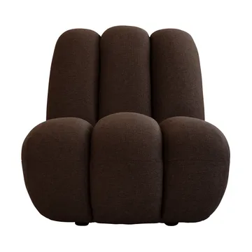 Fotel Toe lounge - Dark brown - 101 Copenhagen