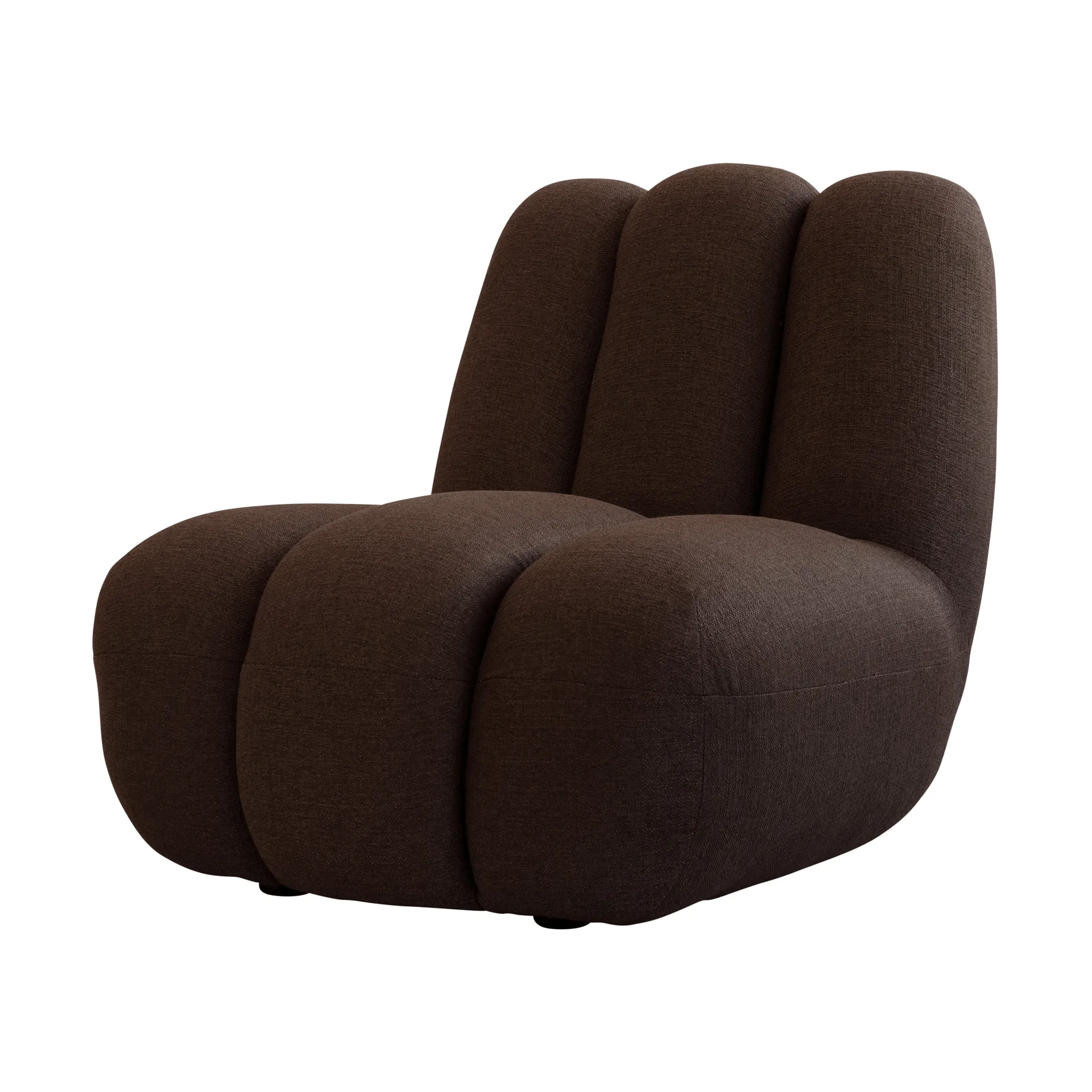 Fotel Toe lounge, Dark brown 101 Copenhagen