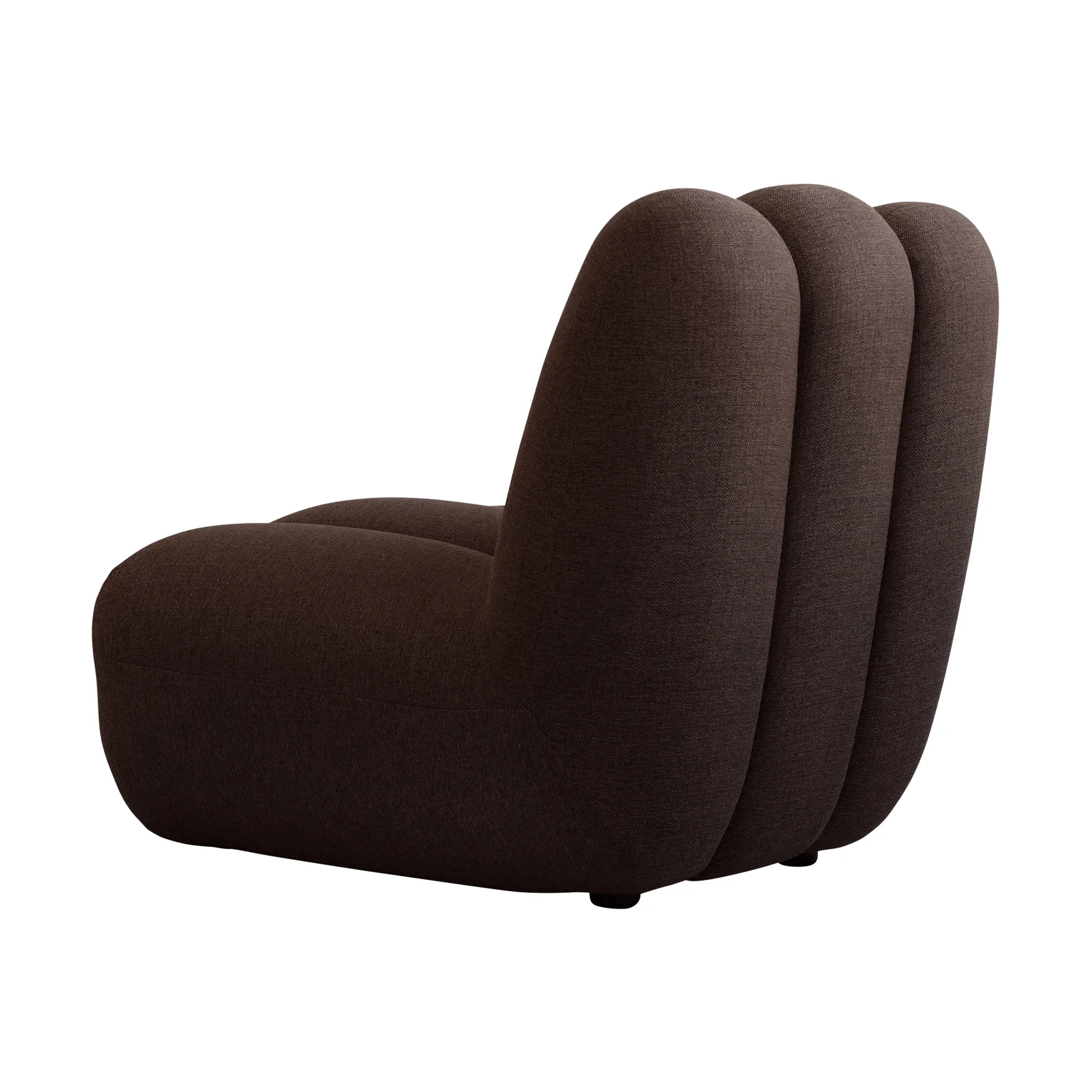 Fotel Toe lounge, Dark brown 101 Copenhagen