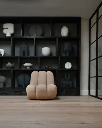 Fotel Toe lounge - Nubuk - 101 Copenhagen