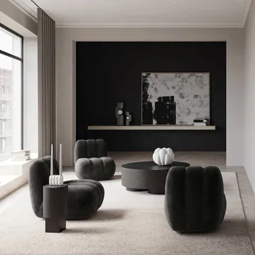 Fotel Toe lounge - Peat - 101 Copenhagen