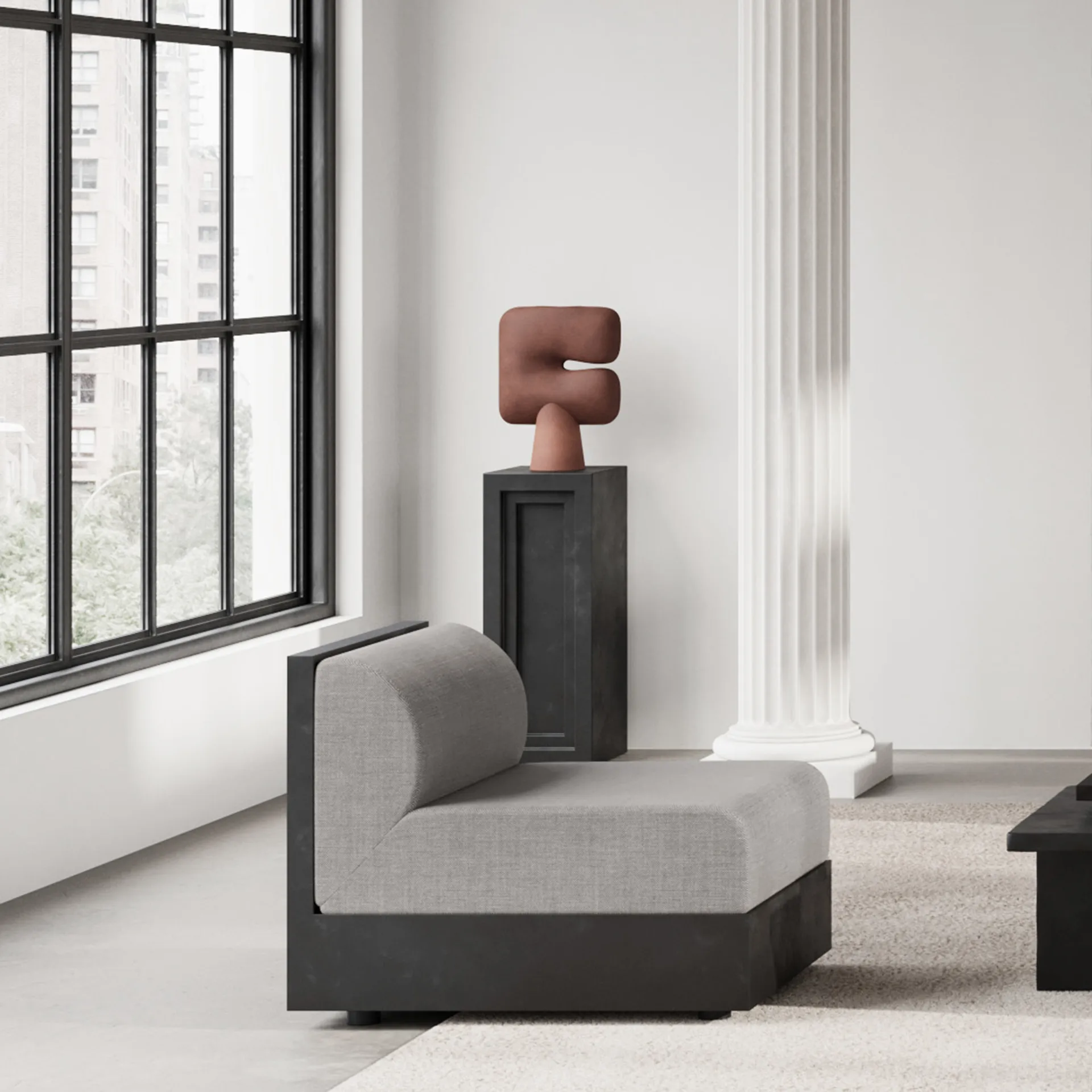 Fotel Tribu Lounge Chair, Coffee 101 Copenhagen