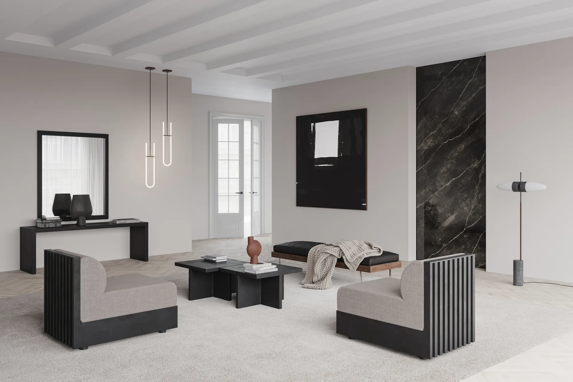 Fotel Tribu Lounge Chair, Coffee 101 Copenhagen