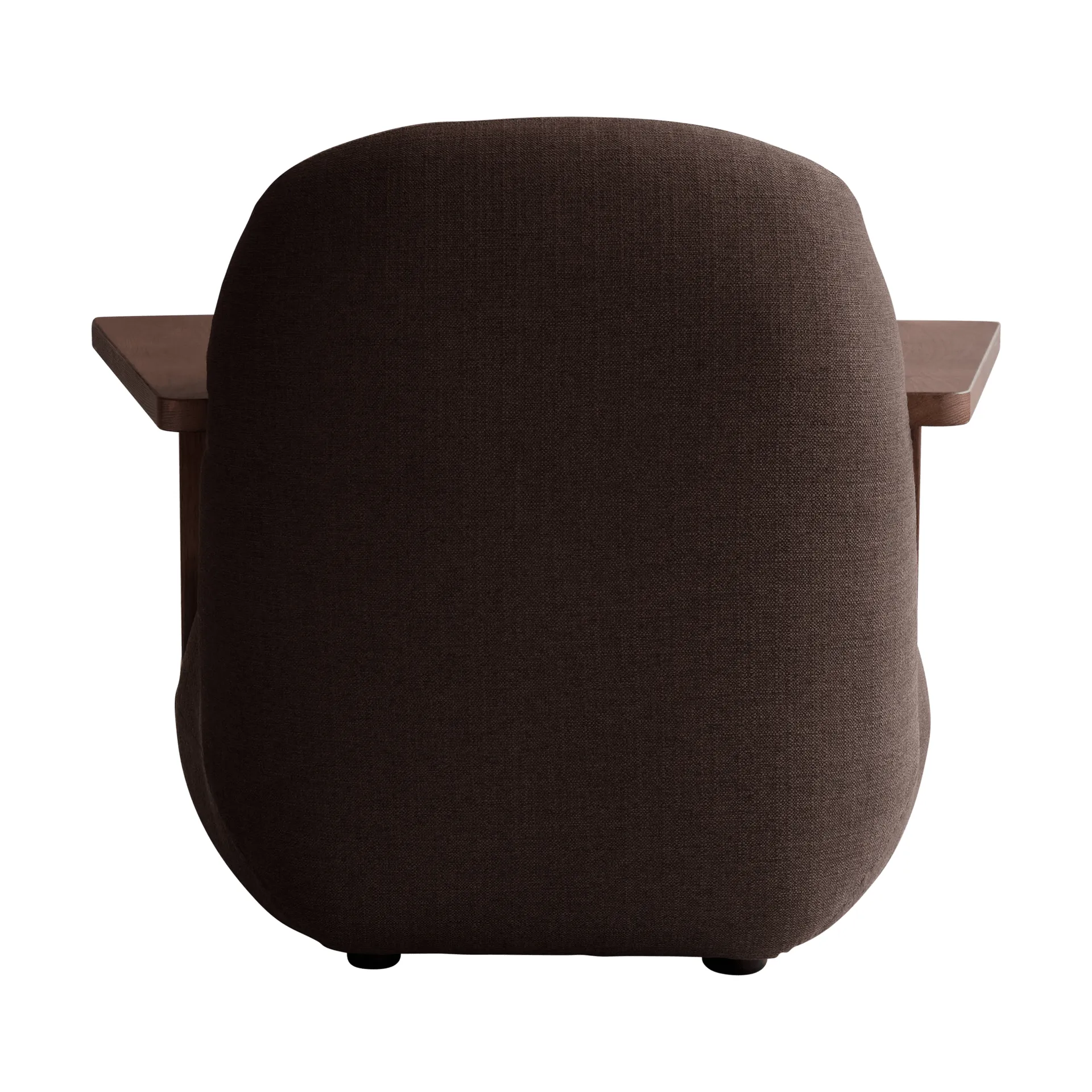 Fotel z podłokietnikami Toe chair, Classic brown oak-dark brown 101 Copenhagen