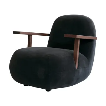 Fotel z podłokietnikami Toe chair - Classic brown oak-peat - 101 Copenhagen