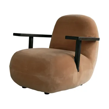 Fotel z podłokietnikami Toe chair - Coffee black oak-desert - 101 Copenhagen
