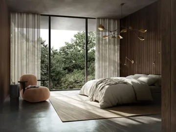 Fotel z podłokietnikami Toe chair - Coffee black oak-desert - 101 Copenhagen