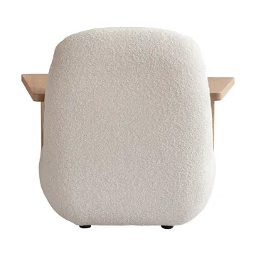 Fotel z podłokietnikami Toe chair - Natural oak-off white - 101 Copenhagen