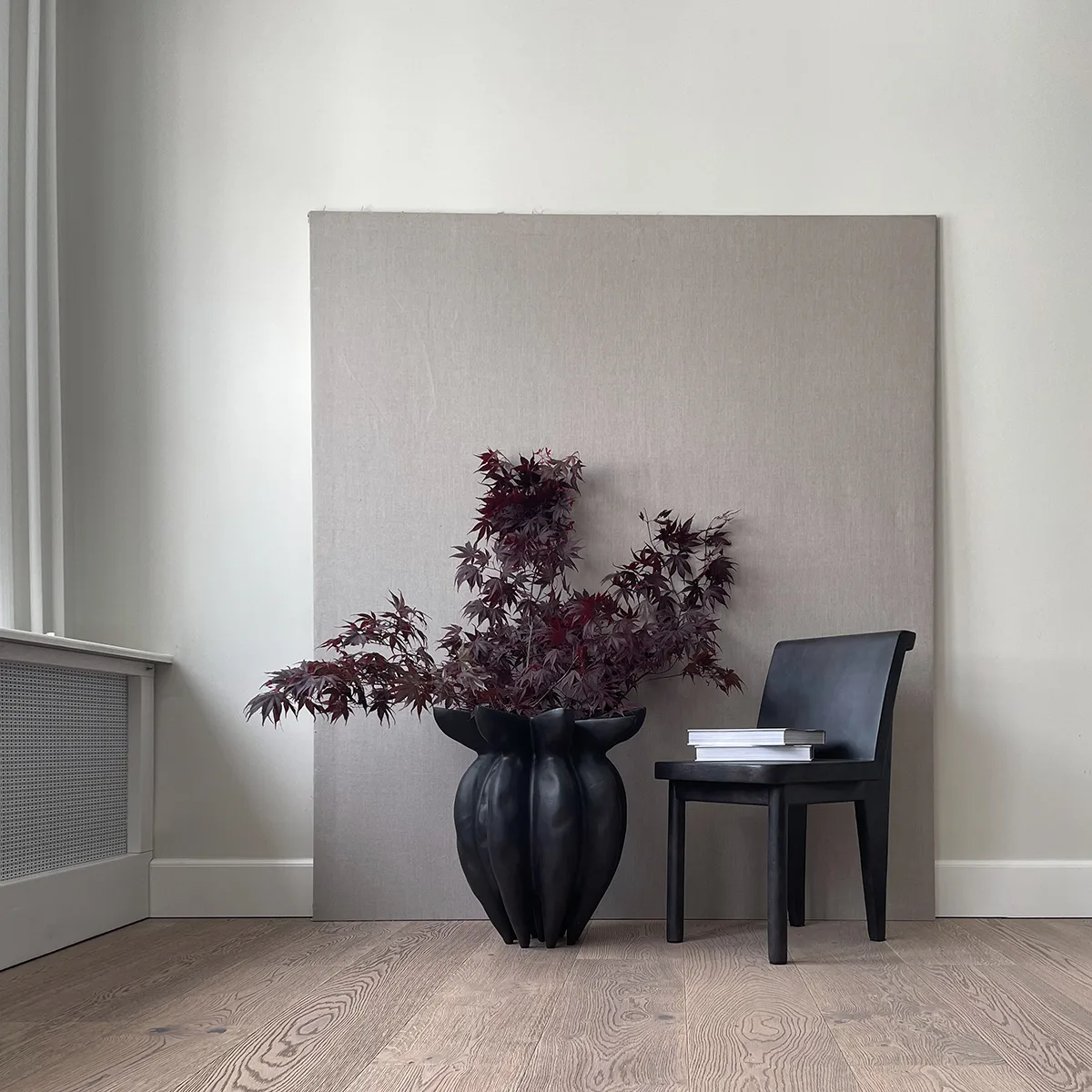 Krzesło kuchenne Brutus wąskie 52x78,5 cm, Coffee 101 Copenhagen