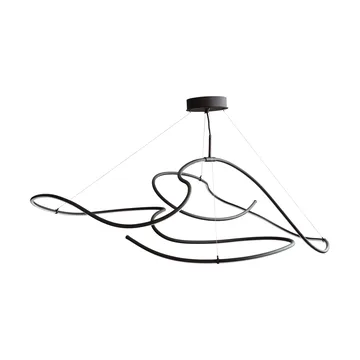 Lampa sufitowa Ghost Chandelier big - Burned black - 101 Copenhagen