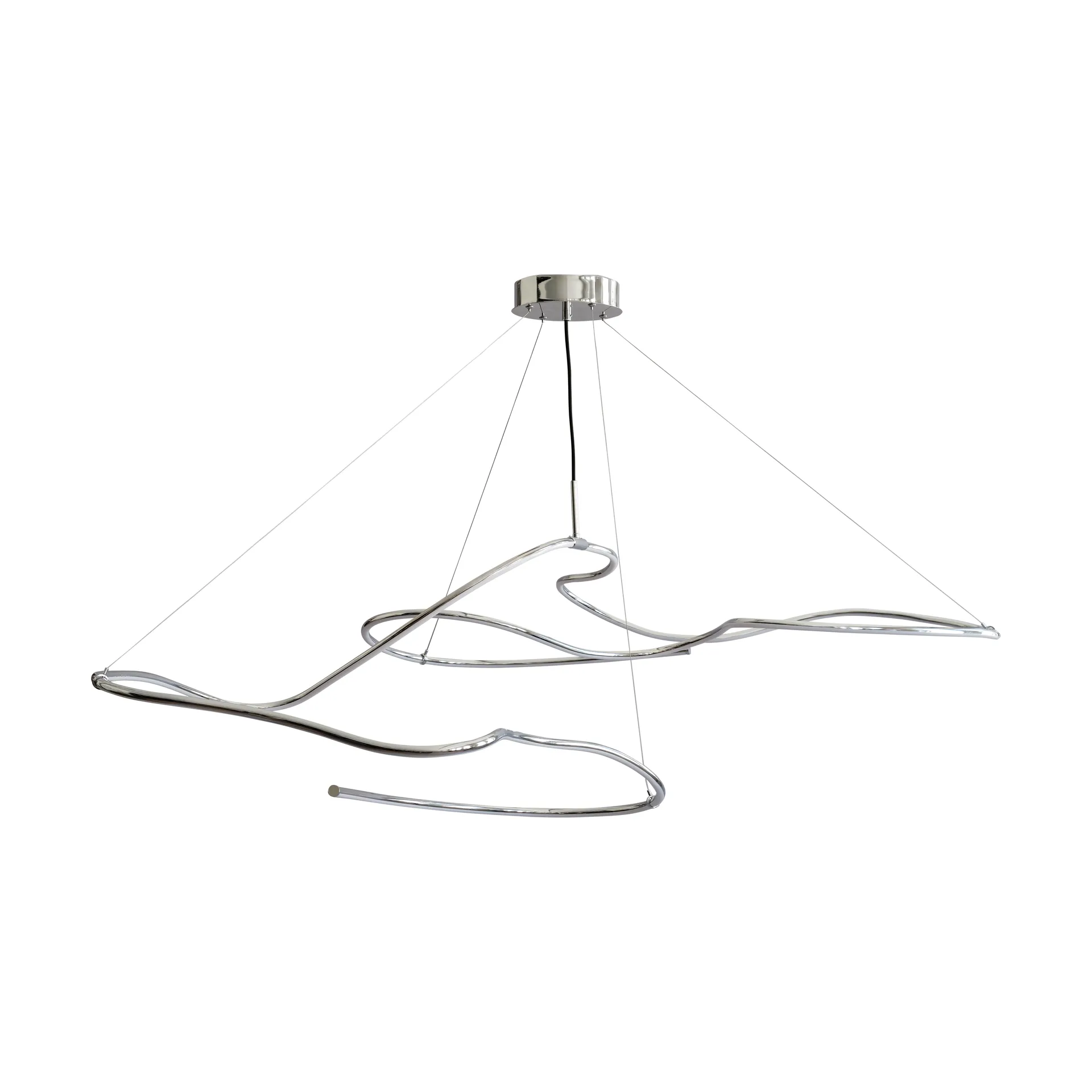Lampa sufitowa Ghost Chandelier big, Chrome 101 Copenhagen