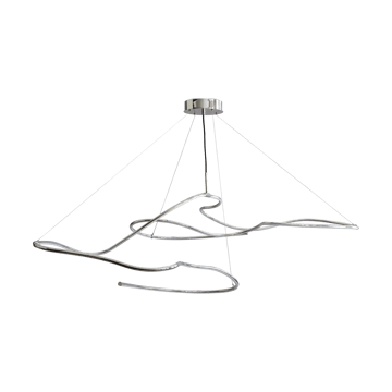 Lampa sufitowa Ghost Chandelier big - Chrome - 101 Copenhagen