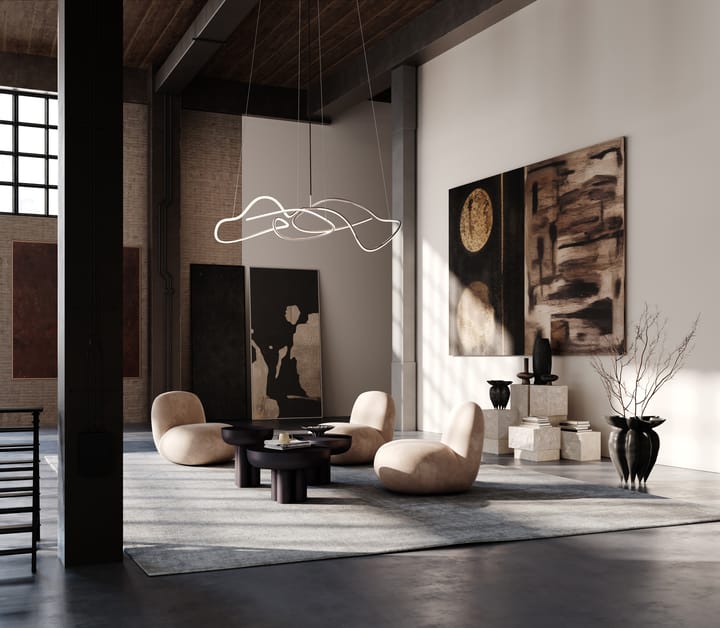 Lampa sufitowa Ghost Chandelier big, Chrome 101 Copenhagen