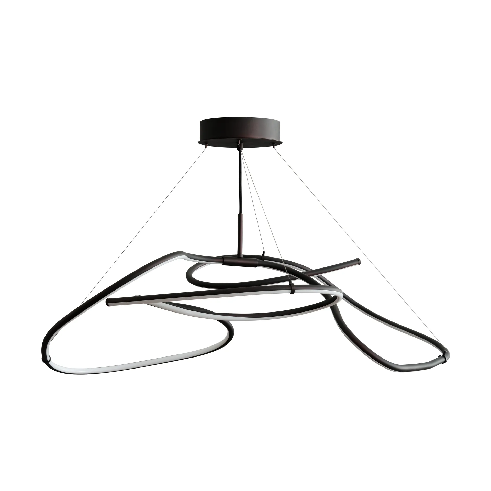 Lampa sufitowa Ghost Chandelier mini, Burned black 101 Copenhagen