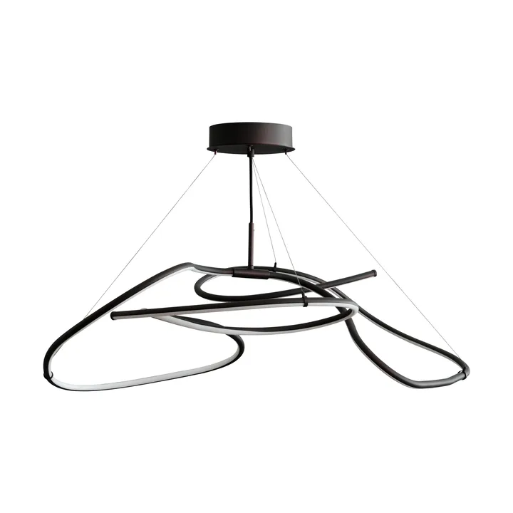 Lampa sufitowa Ghost Chandelier mini - Burned black - 101 Copenhagen