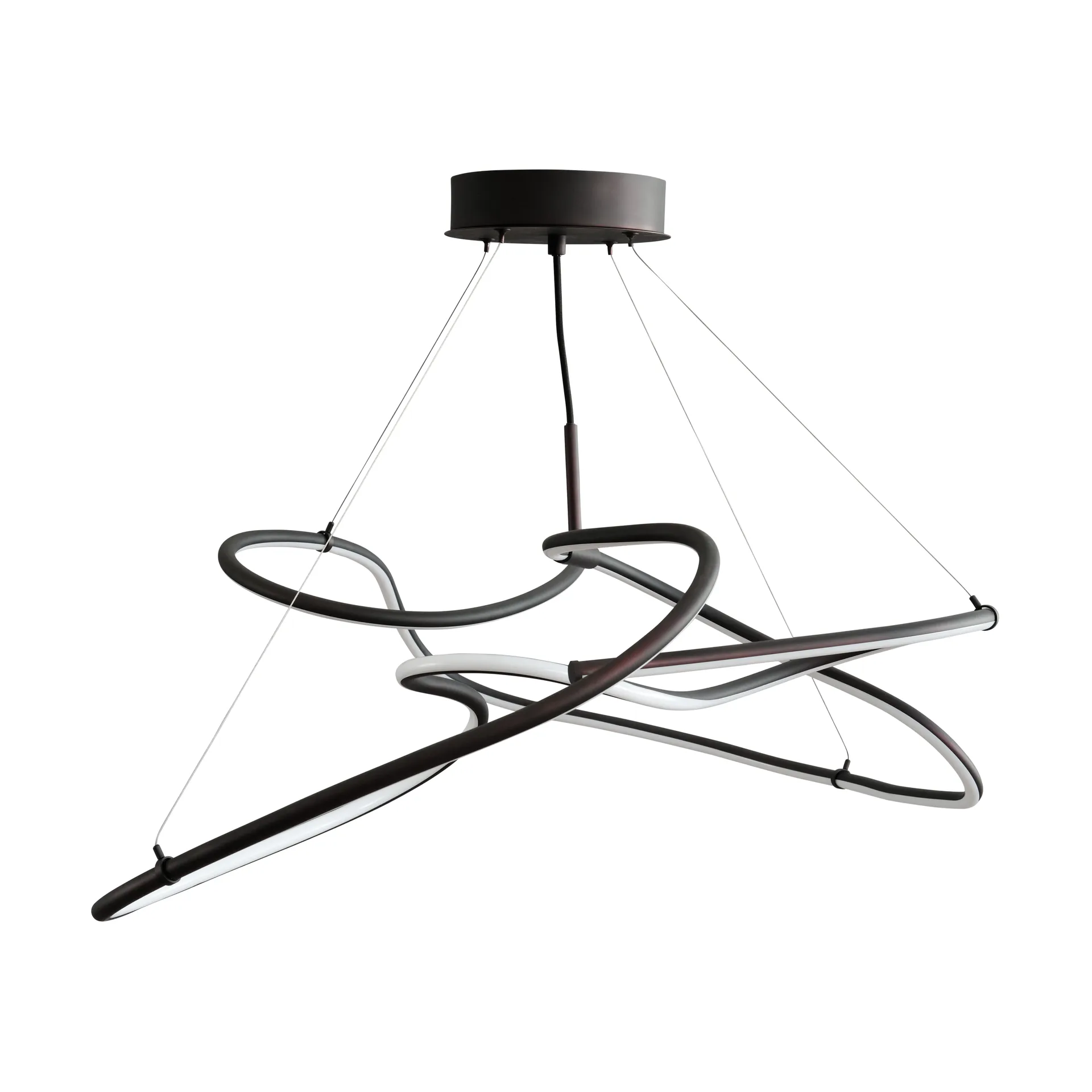 Lampa sufitowa Ghost Chandelier mini, Burned black 101 Copenhagen