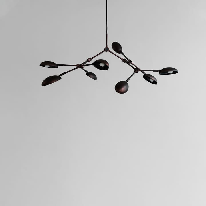 Mini żyrandol Drop Chandelier, Burned black 101 Copenhagen