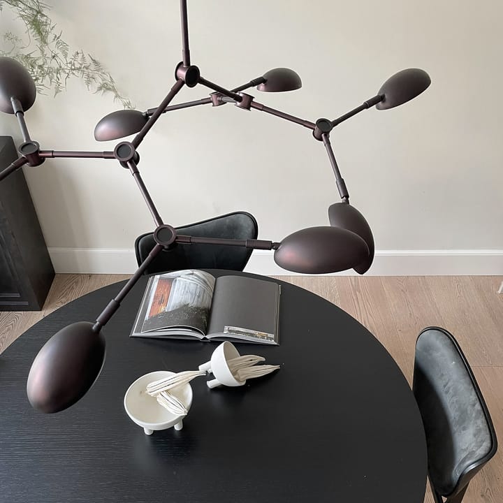 Mini żyrandol Drop Chandelier, Burned black 101 Copenhagen