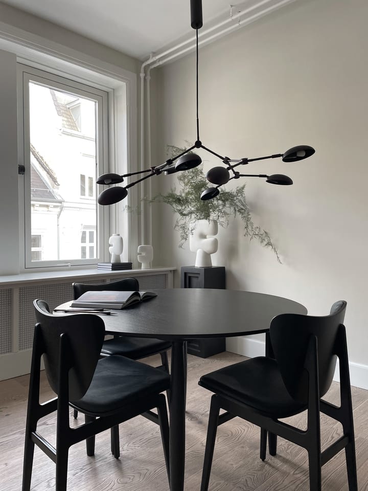 Mini żyrandol Drop Chandelier, Burned black 101 Copenhagen