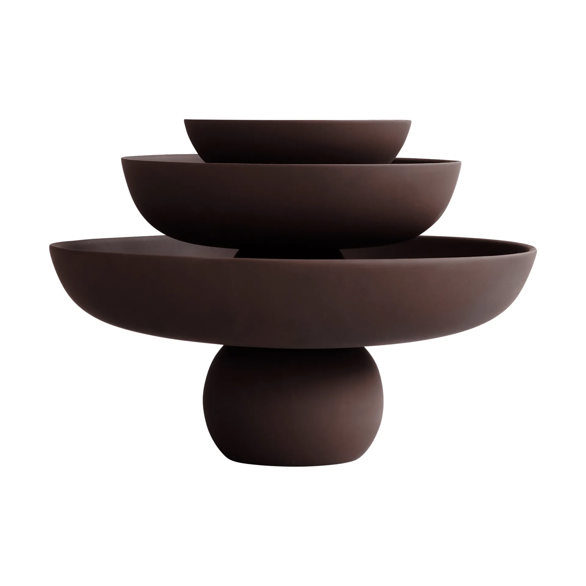 Miska Baburu Ø30 cm, Chocolate brown 101 Copenhagen