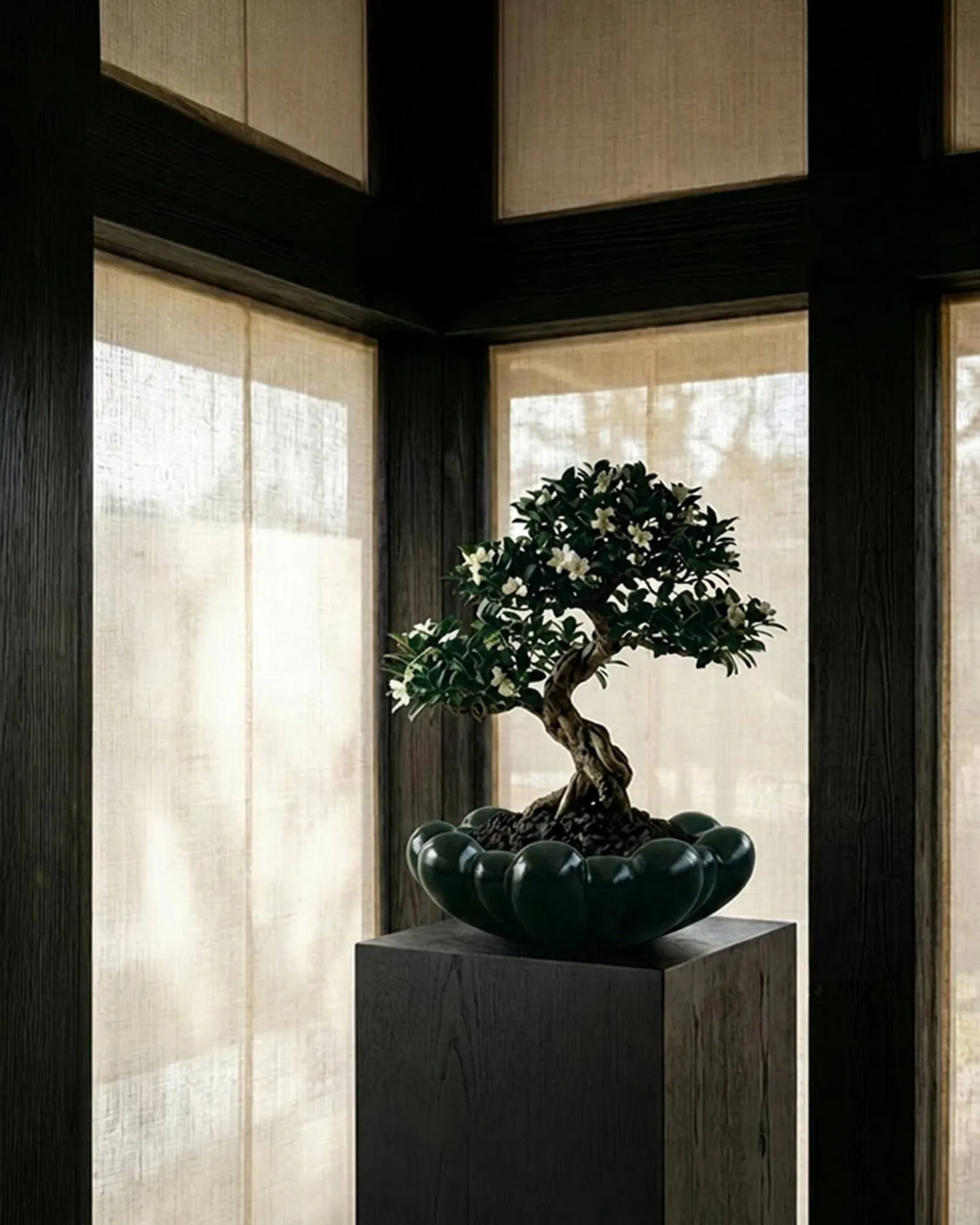 Miska Bloom tray, Dark green 101 Copenhagen