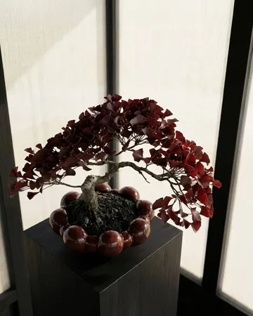 Miska Bloom tray - Maroon - 101 Copenhagen