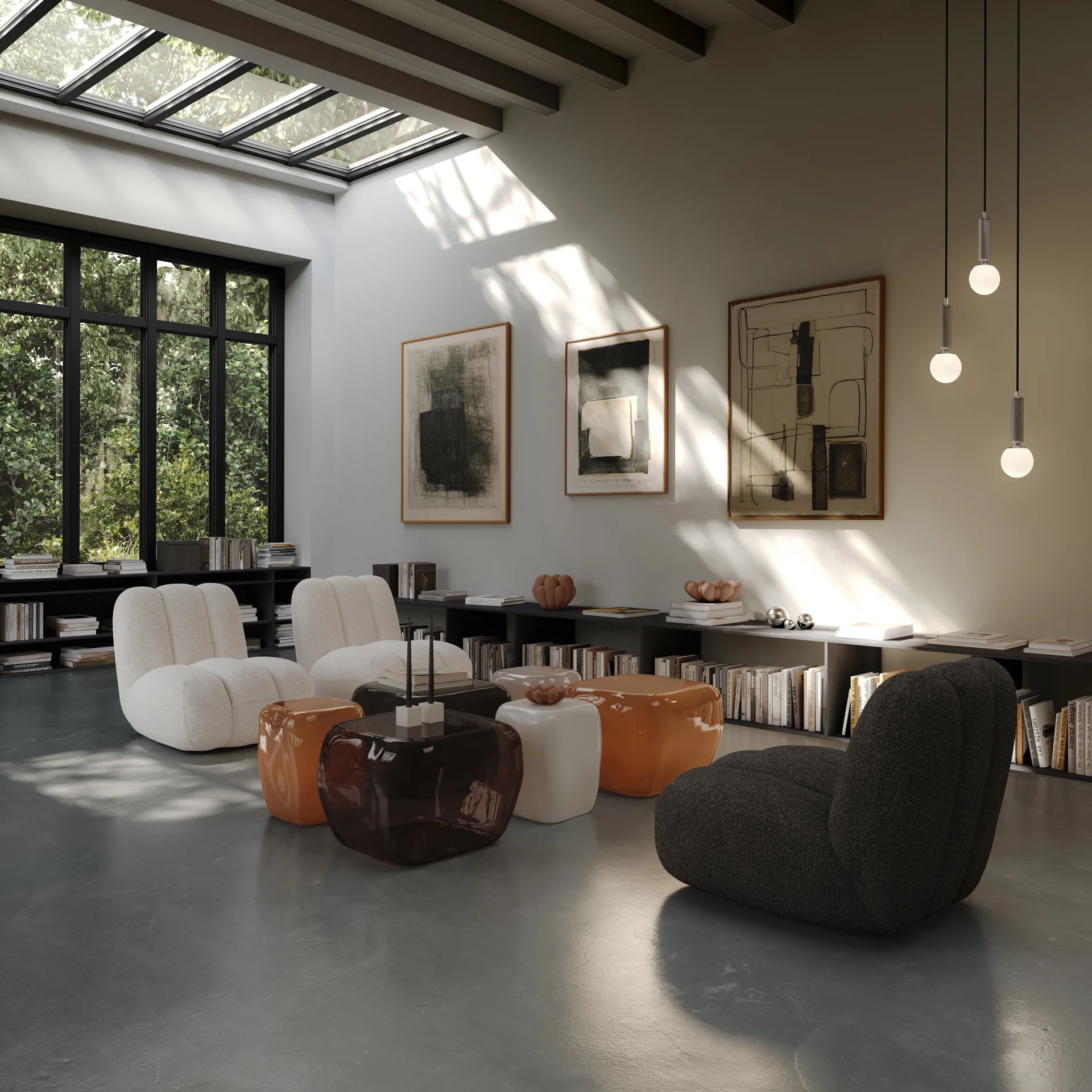 Miska Bloom tray mini, Almond 101 Copenhagen