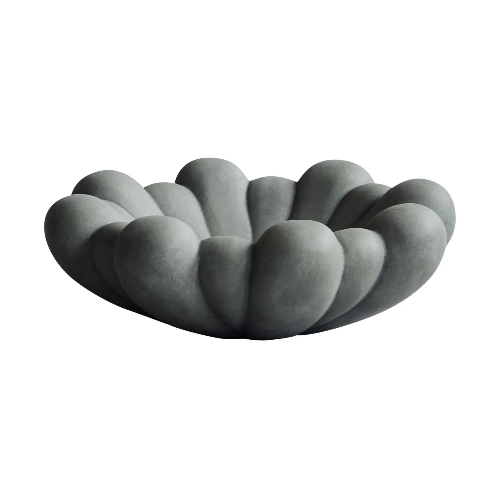 Miska medio Bloom Tray Ø28,5 cm, Dark grey 101 Copenhagen