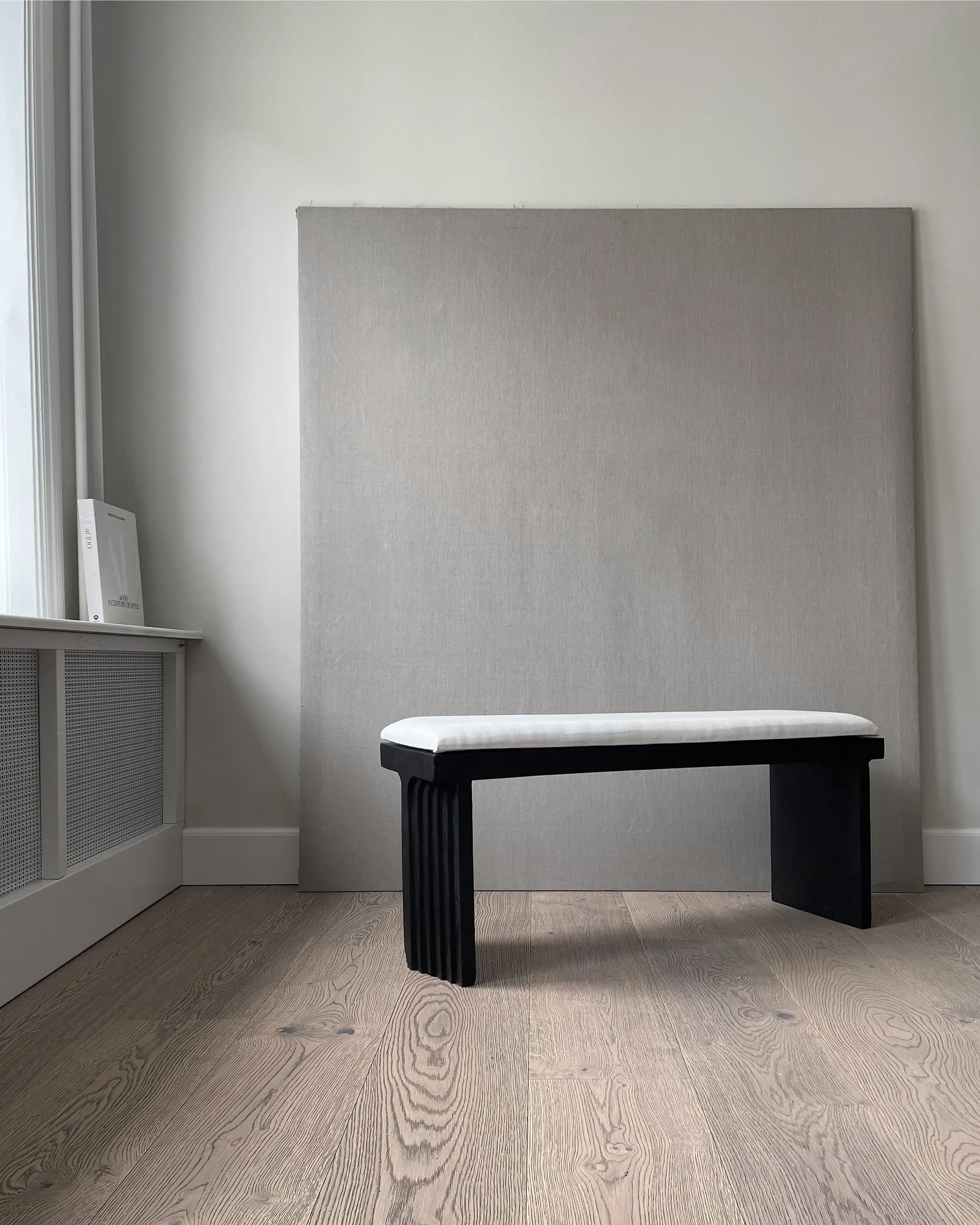 Poduszka na ławkę Arc lniana 35x120 cm, Linen 101 Copenhagen