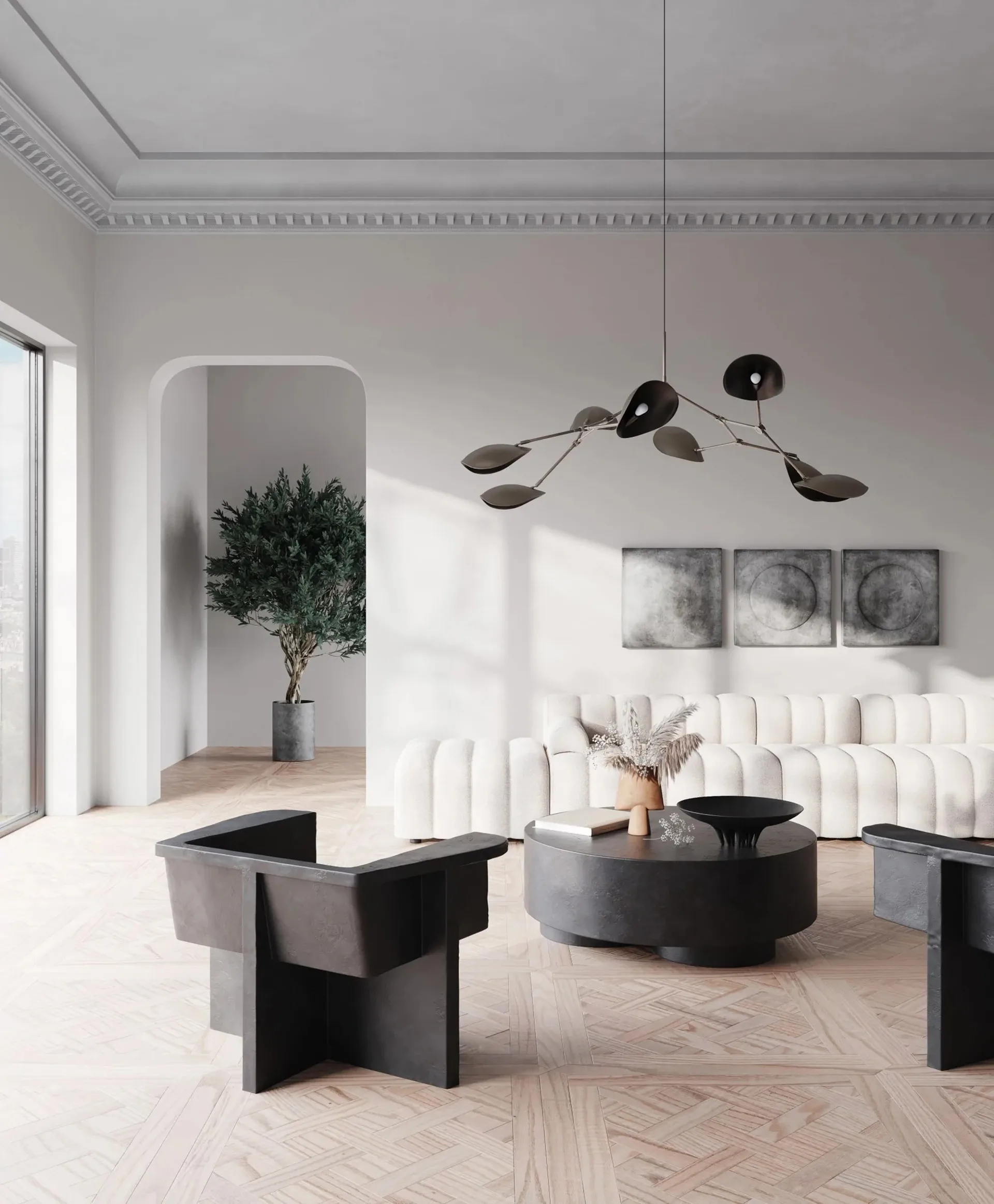 Półmisek Medusa big Ø45 cm, Coffee 101 Copenhagen