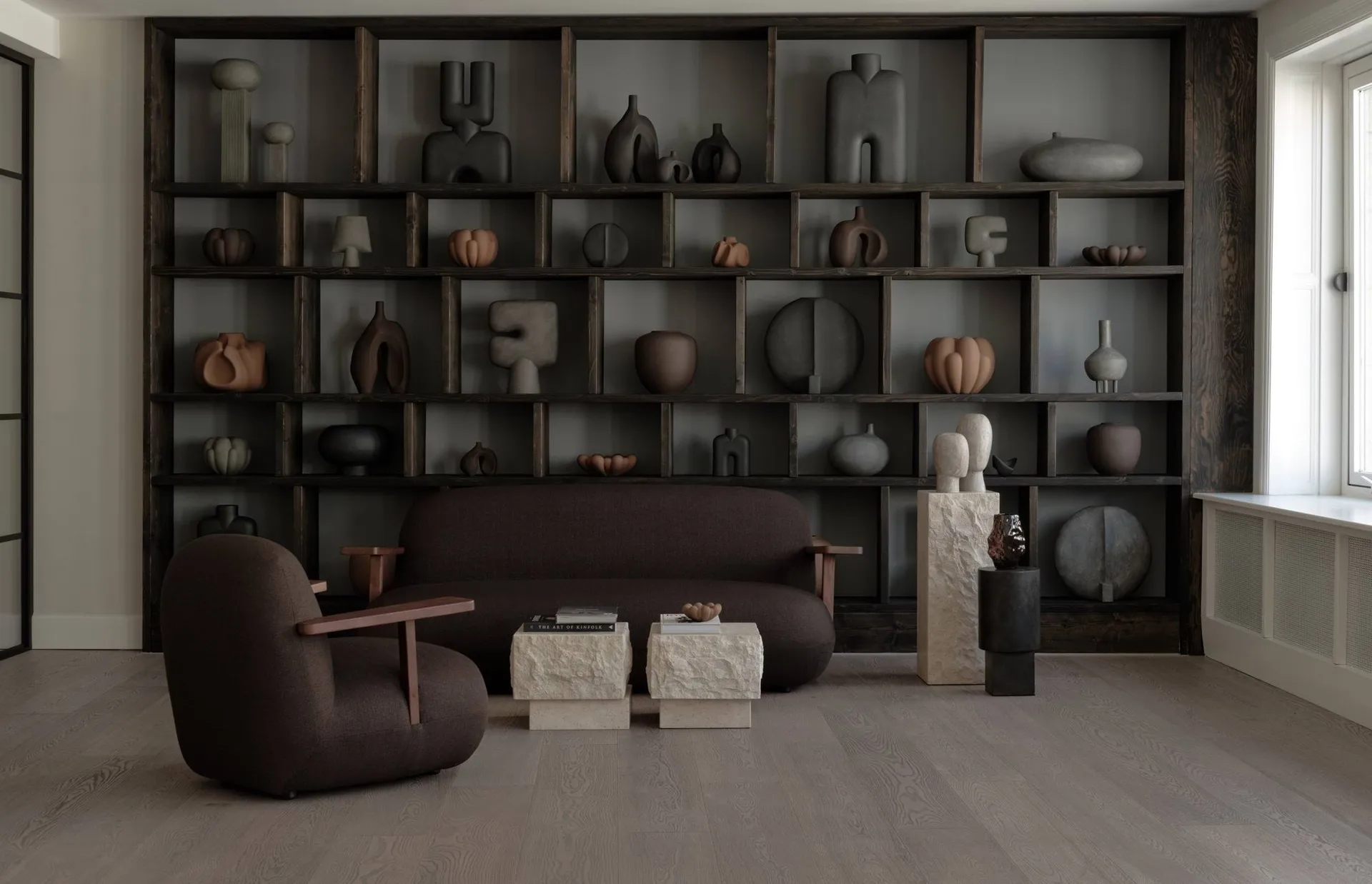 Sofa Toe, Classic brown oak-dark brown 101 Copenhagen