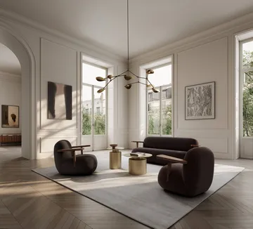 Sofa Toe - Classic brown oak-dark brown - 101 Copenhagen