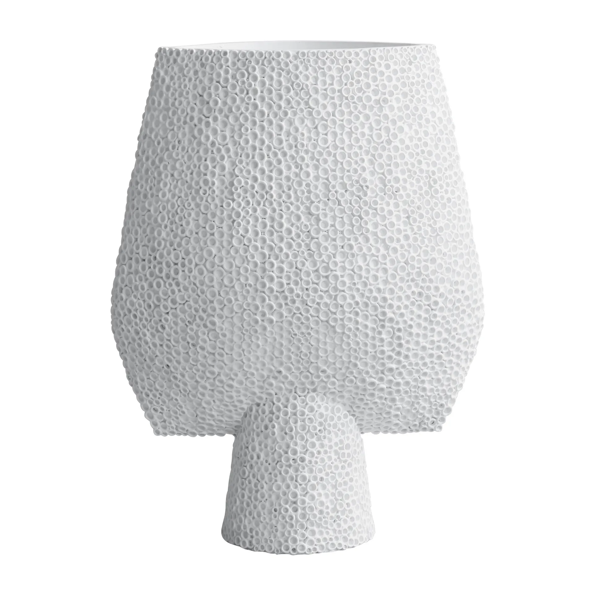 Sphere wazon Square Shisen big 44 cm, Bone White 101 Copenhagen