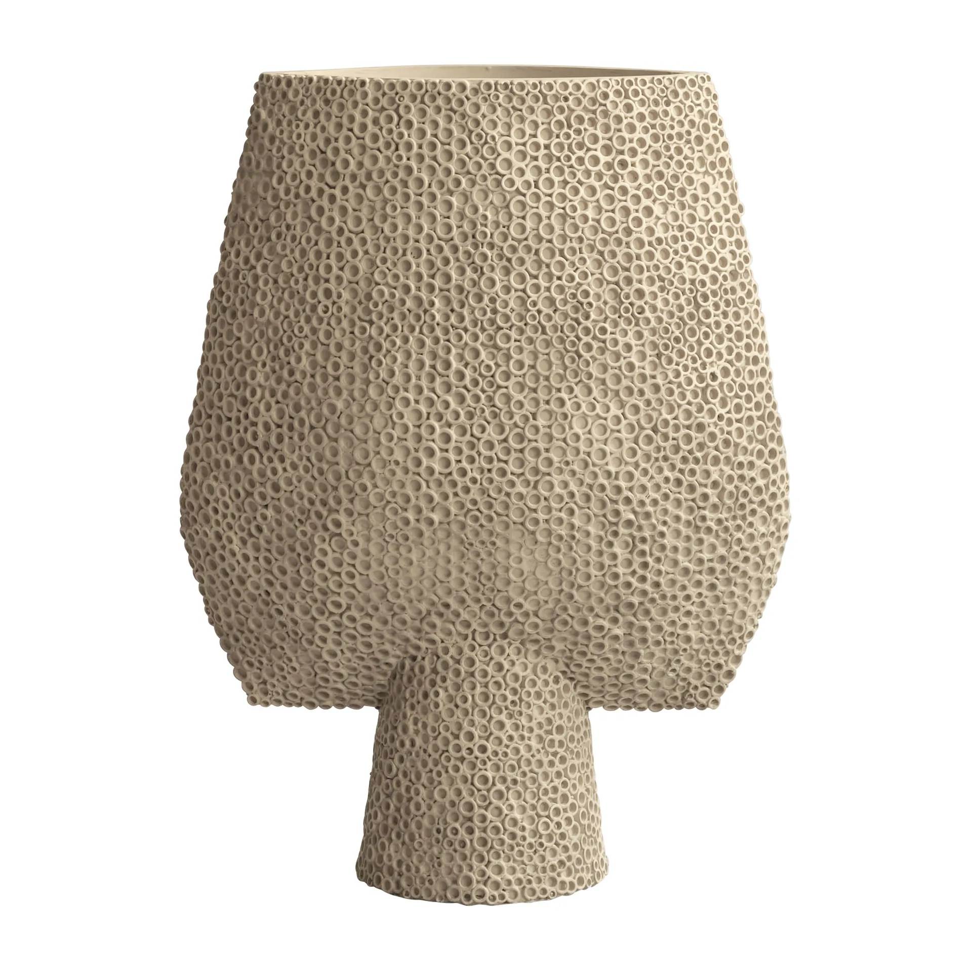 Sphere wazon Square Shisen big 44 cm, Sand 101 Copenhagen
