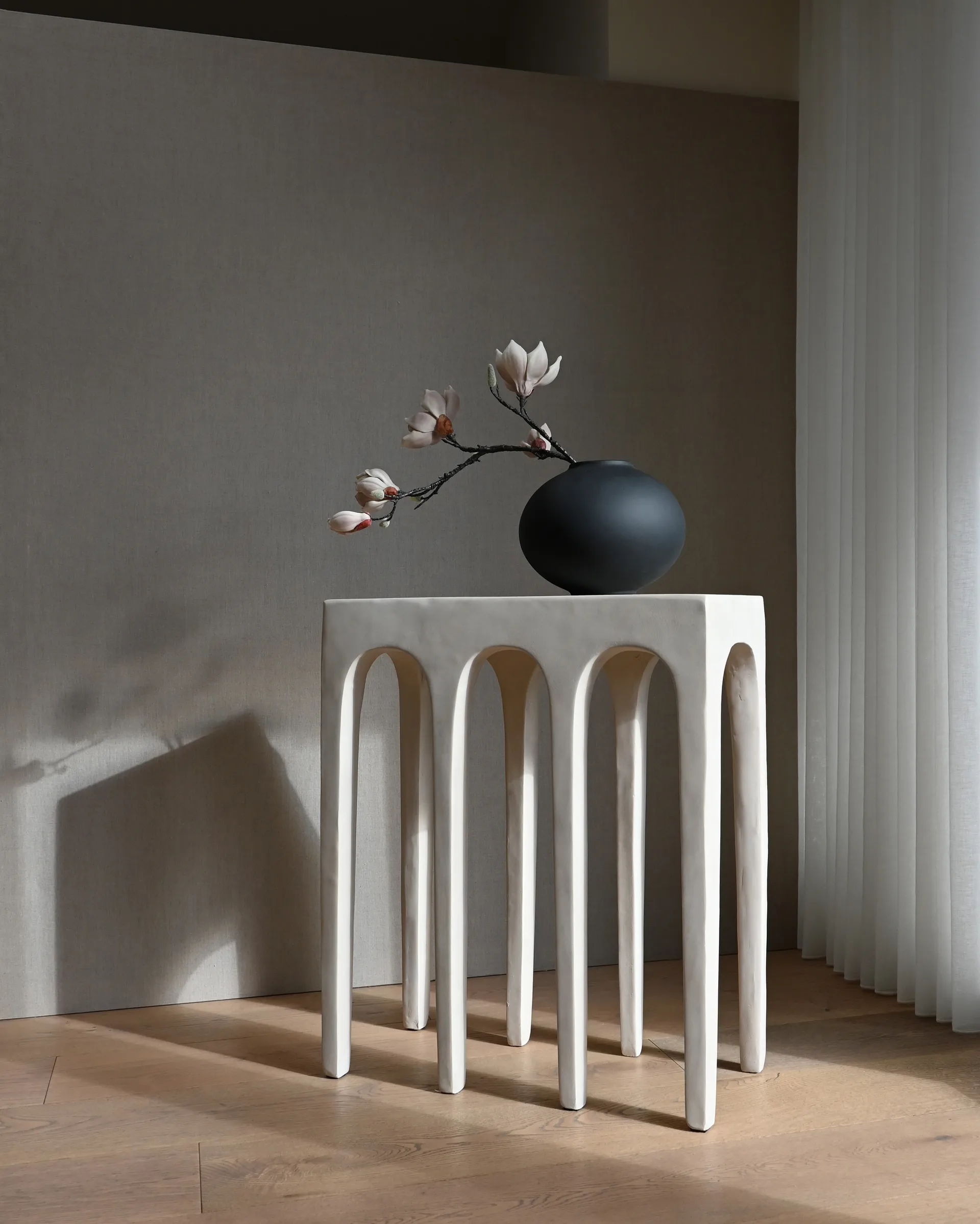 Stół Bow Console 70,5x80 cm, Birch 101 Copenhagen