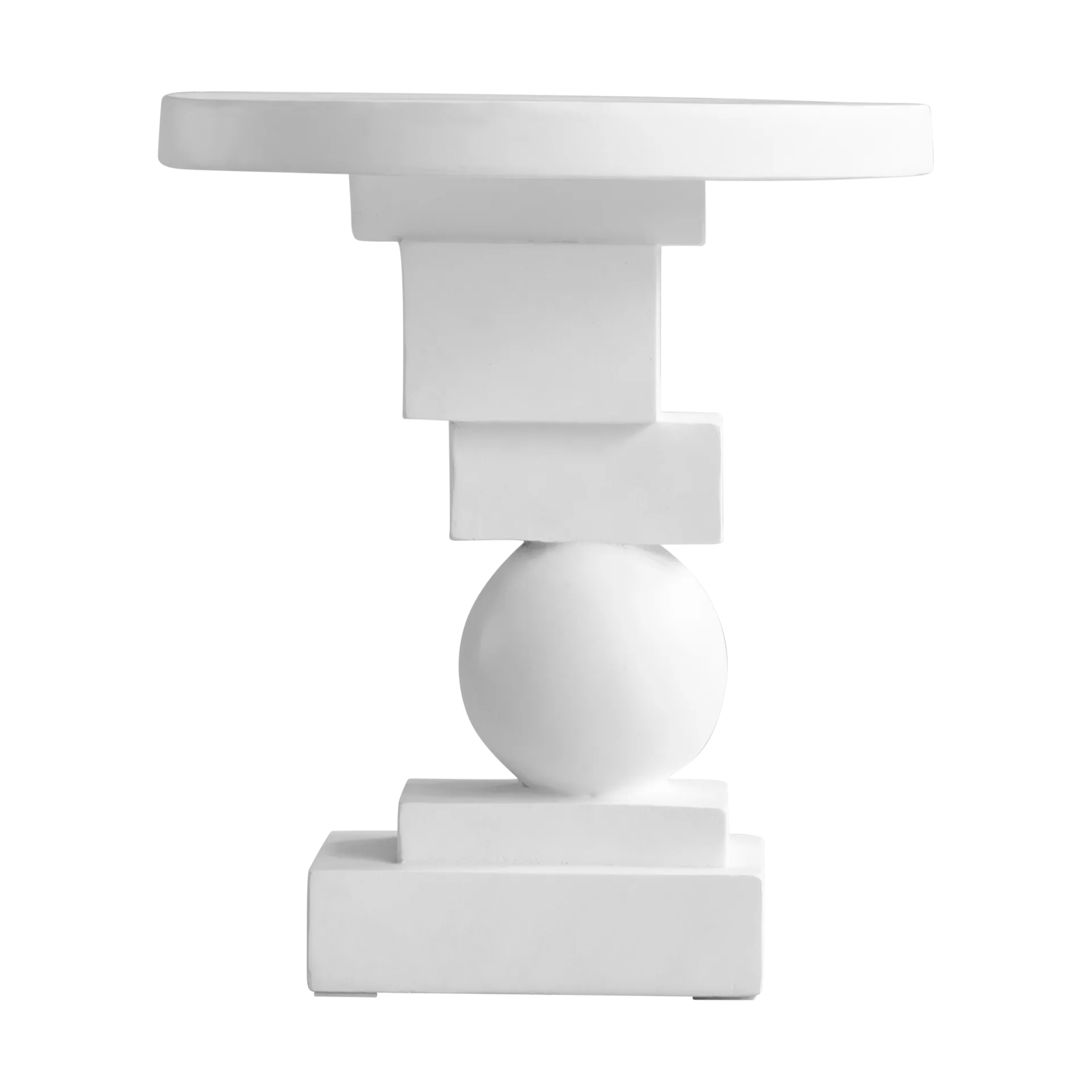 Stolik boczny Artist Ø44x50 cm, Bone white 101 Copenhagen